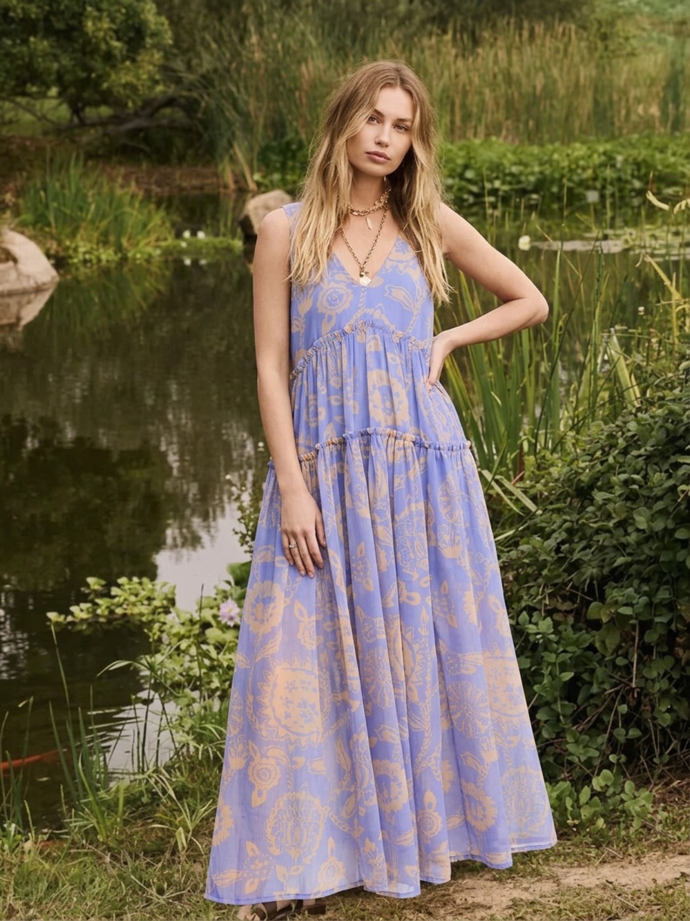 Free People maxi dress